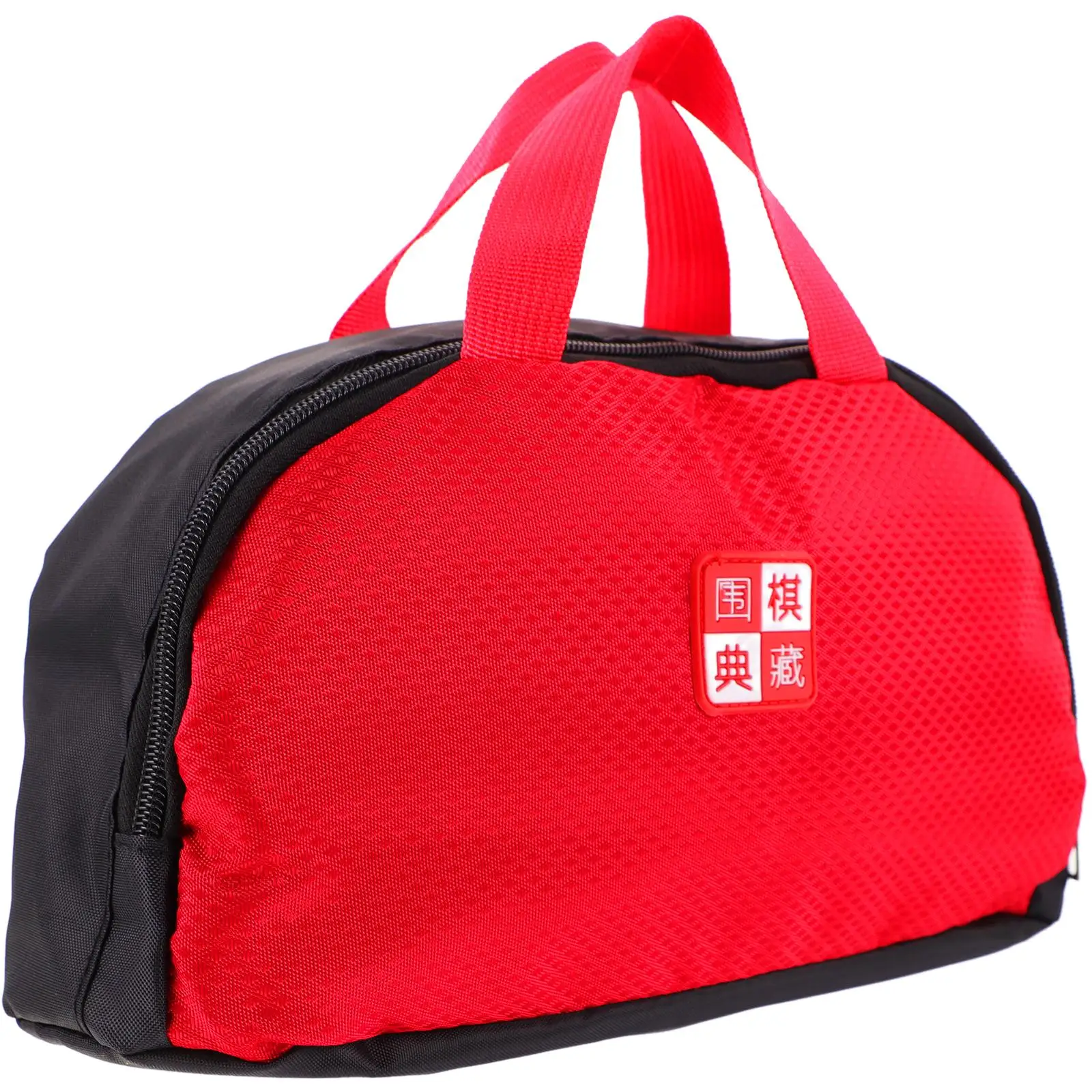 

Go Storage Red Travel Thicken Holder Polyester Kids Portable Chess Piece Boxes Storage Bag Go Chess Bag