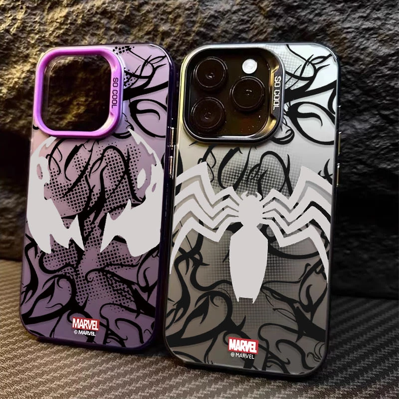 Venom Spider Man Pattern Case for Xiaomi POCO X6 X5 X3 NFC F3 F4 GT F5 F6 M6 Pro 4G M5S C65 Mi 13T 12T 14 13 12 11 Lite 5G NE