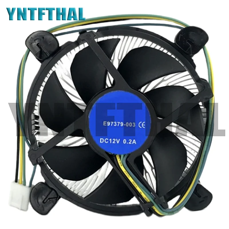 New Cooler For i3 i5 i7 Socket LGA 1150 1151 1155 1156 C0155 0.2A 12V Z33 CPU fan  E97379-003  Cooling Fan