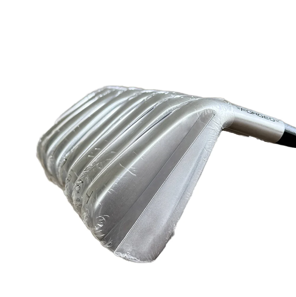 

Set of Precision-Forged Stainless Steel Right-Handed Golf Iron Clubs with Black Rubber Grip - G-790 Wedges Set