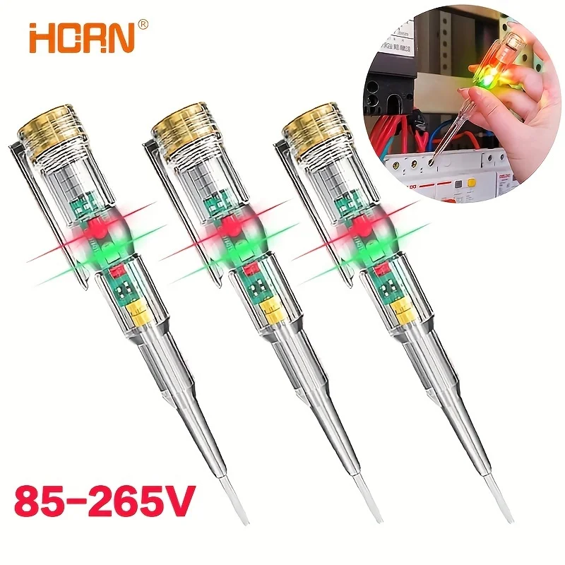 Intelligent Voltage Tester Pen AC Non-contact Induction Test Pencil Voltmeter Power Detector Electrical Screwdriver Indicator