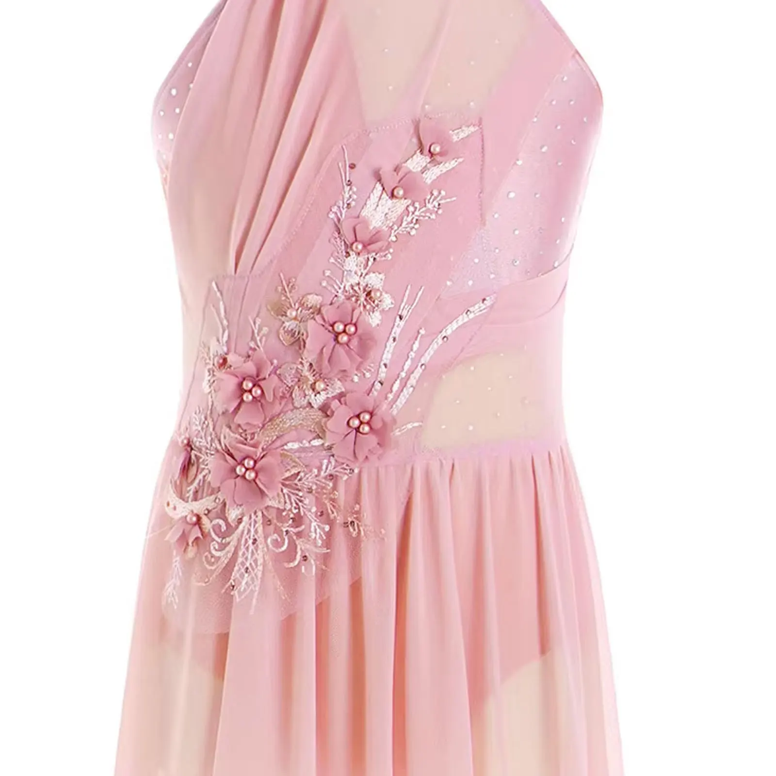 

Платья принцессы для девочек, бальное платье Quinceanera с аппликацией и цветами, милые платья, выпускное платье, балетное платье для латинских лирических танцев