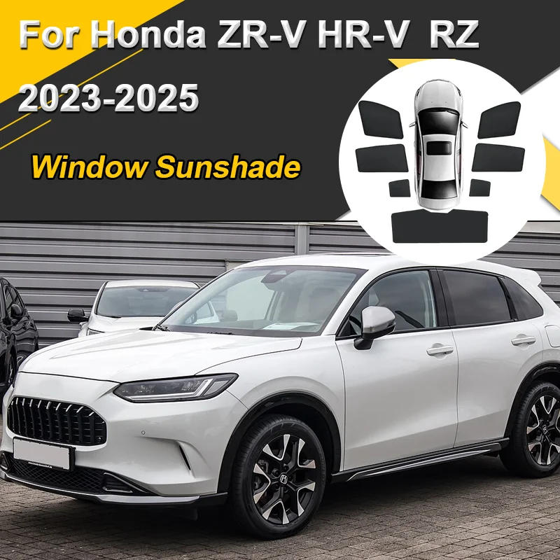 

Car Sun Shades For Honda ZR-V ZRV ZR V HR-V RZ 2023 2024 2025 Sunshades Mesh Magnetic Heat insulation Visor Auto Accessories