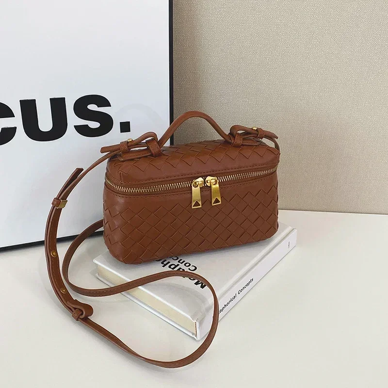 

Классическая роскошная женская сумка-тоут 2025 года, дизайнерская кожаная сумка через плечо, элегантный кошелек, прочный шик