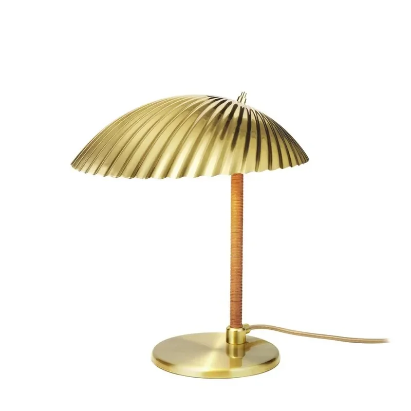 Denmark 5321 decorative brass table lamp designer mother-of-pearl living room bedroom bedside vintage table lamp