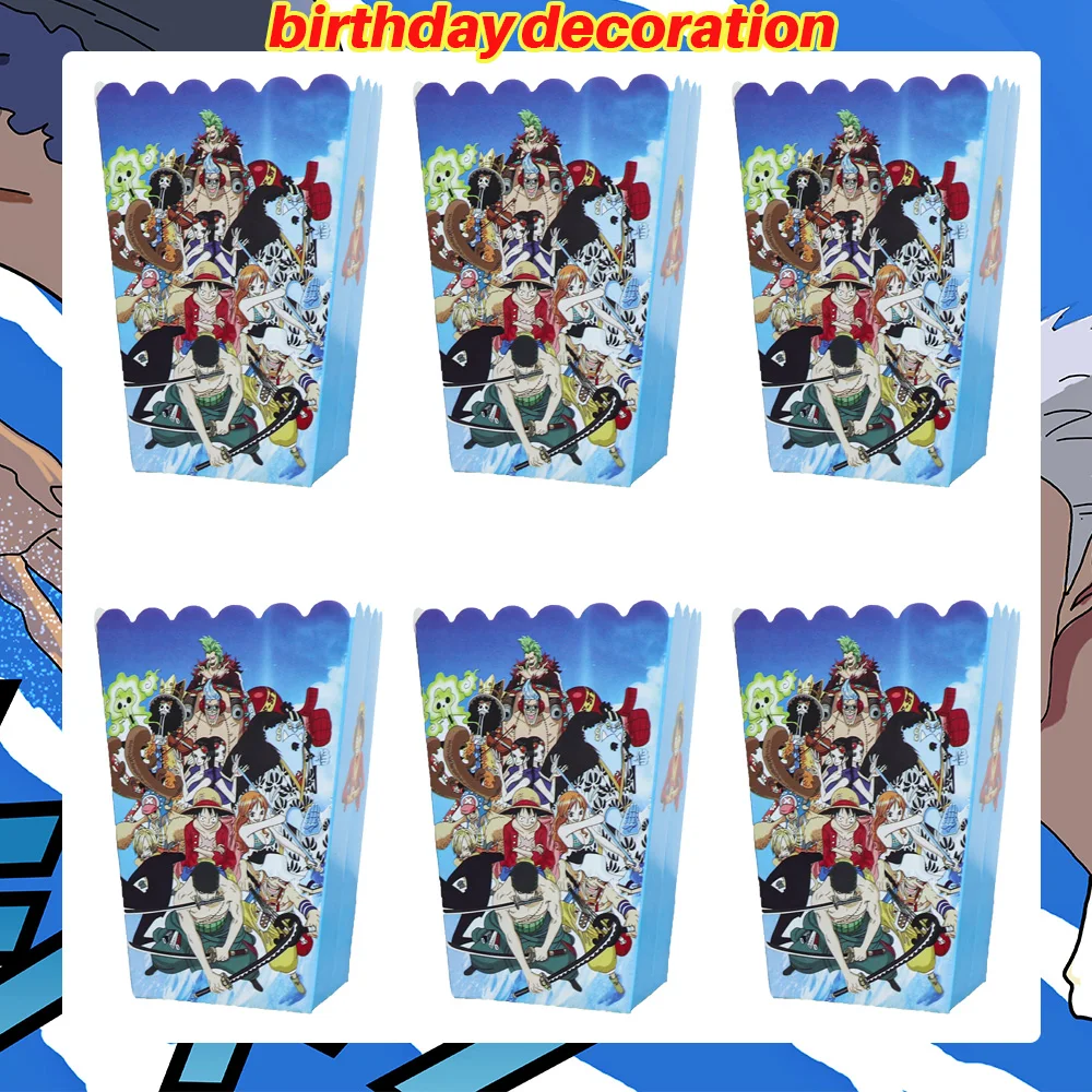 One Piece Geburtstagsparty-Dekorationsset Anime-Figur Luffy Zoro Teller Tischdecke Kuchendekoration Partyzubehör Geburtstagsgeschenke – Detail 19