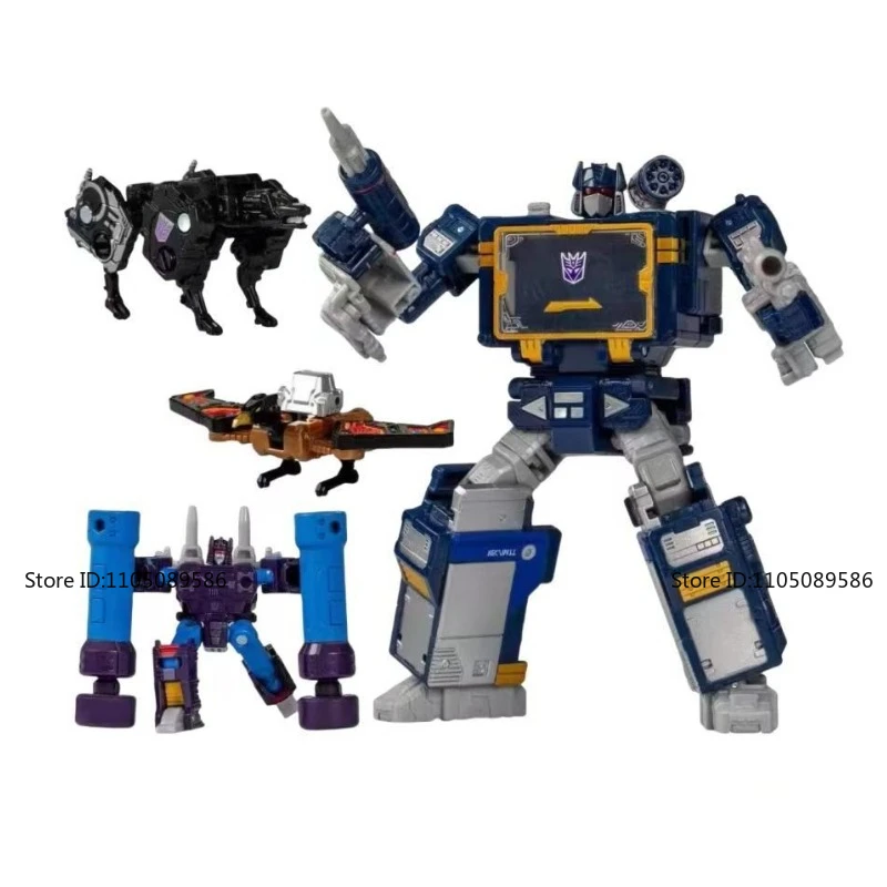 새로운 오리지널 박스 트랜스포머 G1 어운드웨이브 이동식 인형 스튜디오 장식품 피규어 장식품 어린이 장난감 휴일 선물