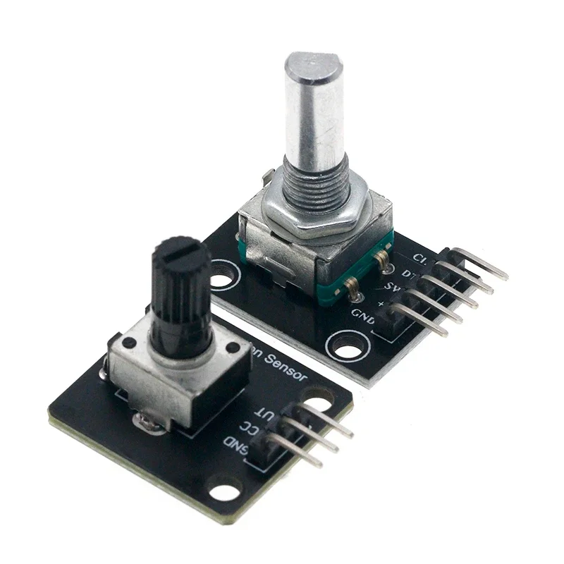 وحدة التشفير الدوارة 360 درجة للوحة تطوير مفتاح مستشعر الطوب Arduino KY-040 مع دبابيس