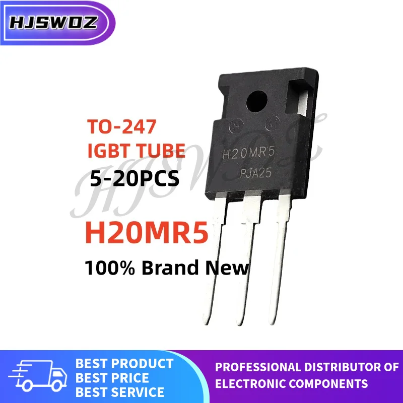 5~20PCS 100% New H20MR5 IHW20N120R5 TO-247 IGBT single tube for Induction cooker