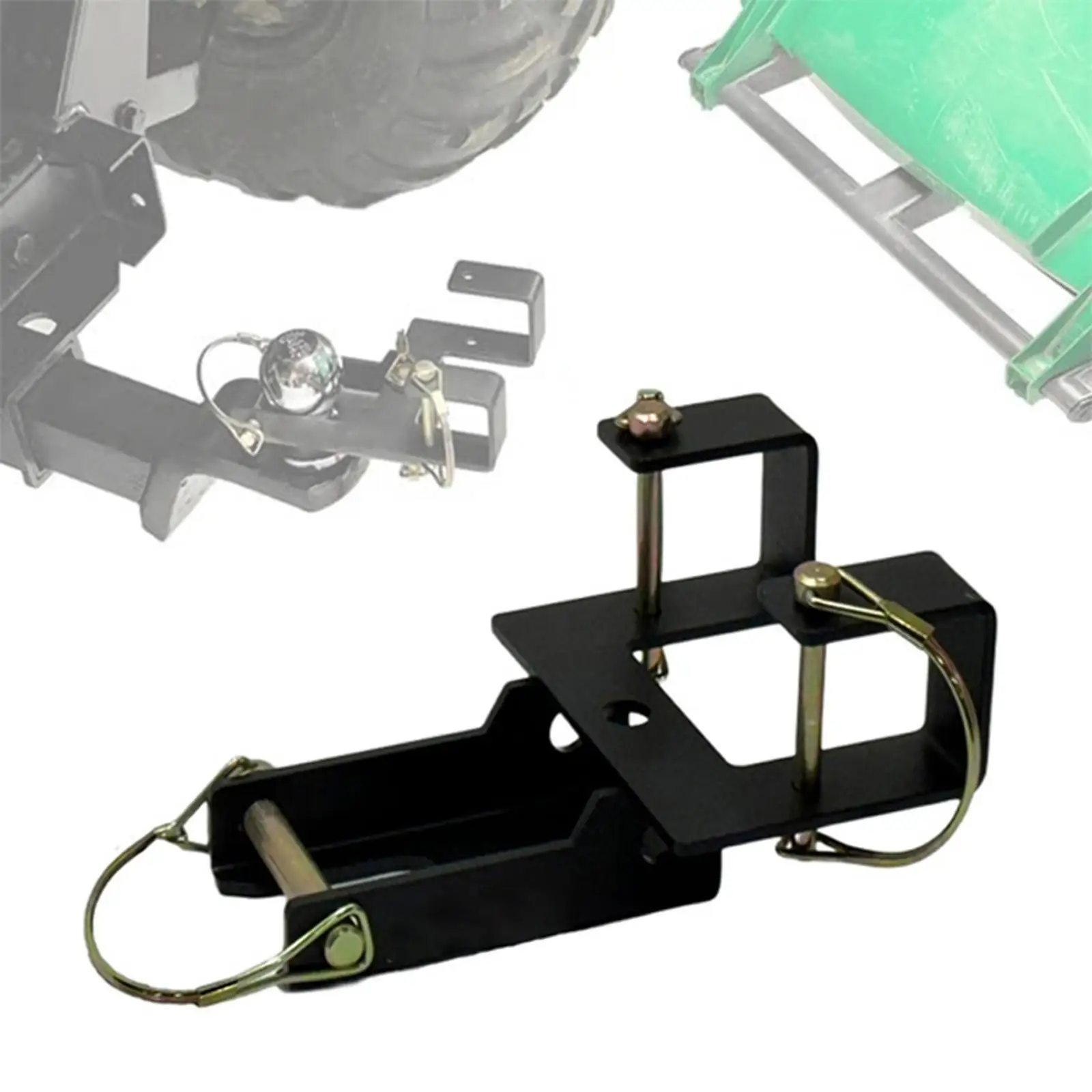 

Garbage Cans Hook Receiver Easy to Use Better Handing and Control Trash Can Pull Tow Hauling Kit for Wheeled Trash Garden Tool