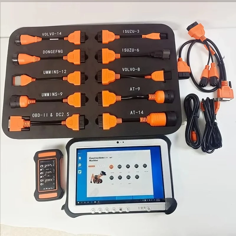 Y009 Pk Xtuner T1 Excavator Van  Diagnosis Scanner Tool Heavy Duty Truck DPF OBD2 Scanner Tool view 5