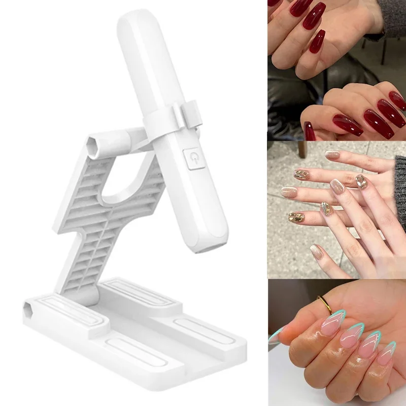 Support de lampe pour Nail Art, support portatif UV LED, Mini sèche-linge, support de photothérapie pour Salon, outils de conception de manucure à faire soi-même