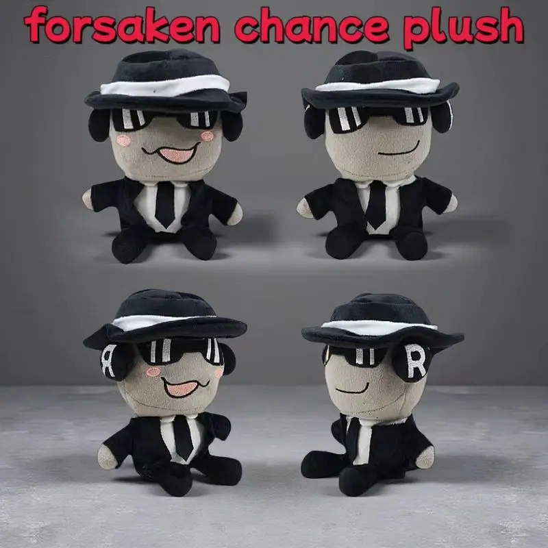 

Новая плюшевая игрушка Forsaken Chance Forsaken, плюшевый Chance, плюшевая игрушка Forsaken, украшение для комнаты, мягкие игрушки, подарок на день рождения