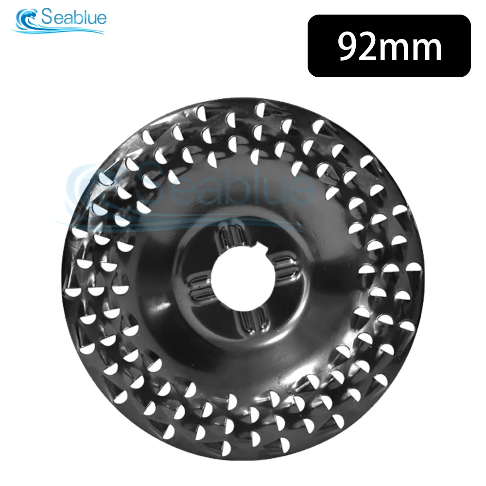 92mm/125mm Grinder Wheel Disc Wood Shaping Wheel Grinding Discs for Angle Grinders Woodworking Sanding Rotary Abrasive Tool