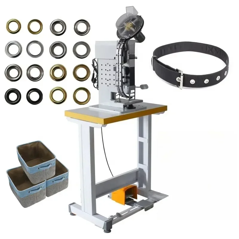 

Made In China Small Size High Working Speed Semi-automatic Hat Hole Machine