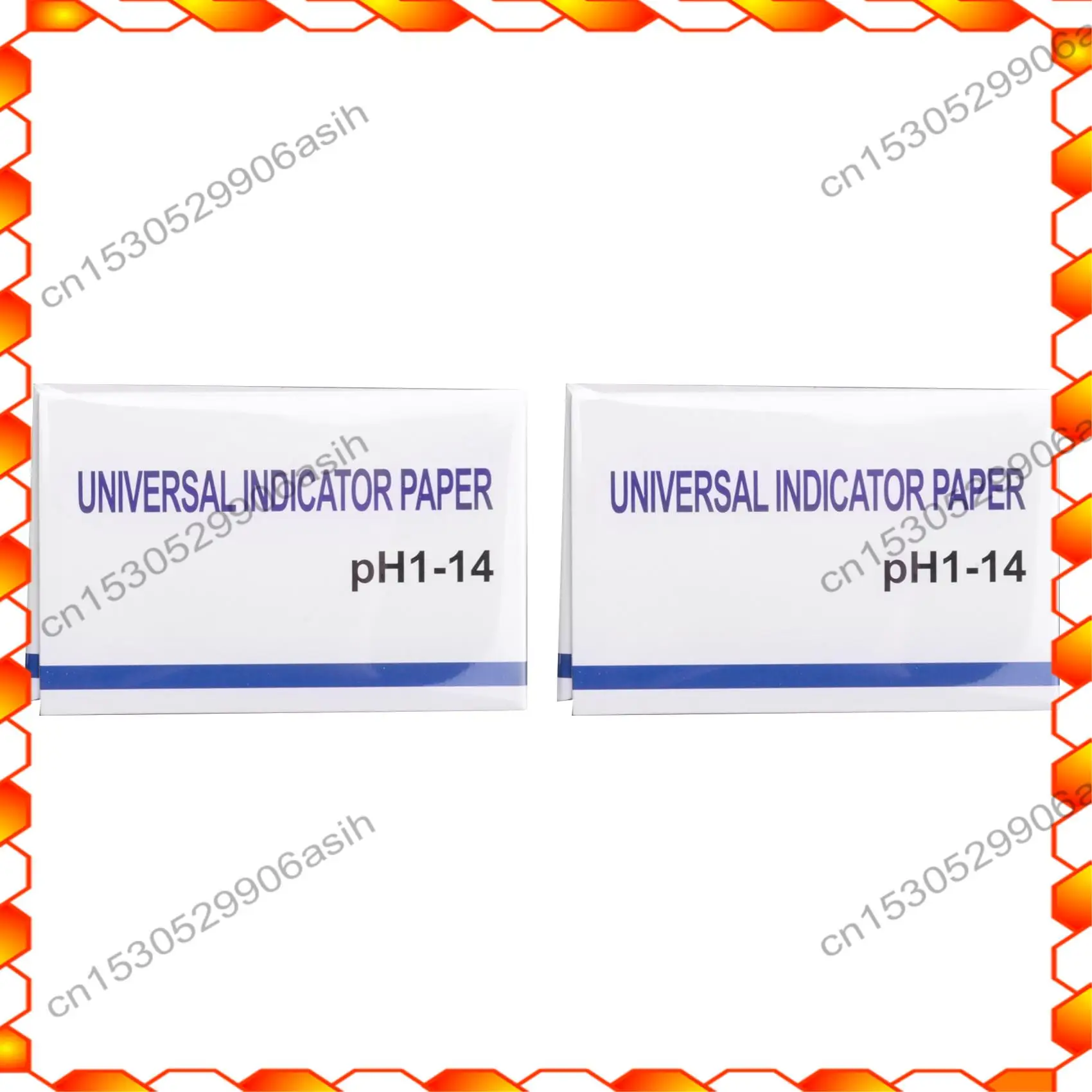 -AT52 2 комплекта 160 полосок 1-14 PH Лакмусовая бумага Ph Test Strips Водная косметика Soil PH Test Paper Strips с картой управления