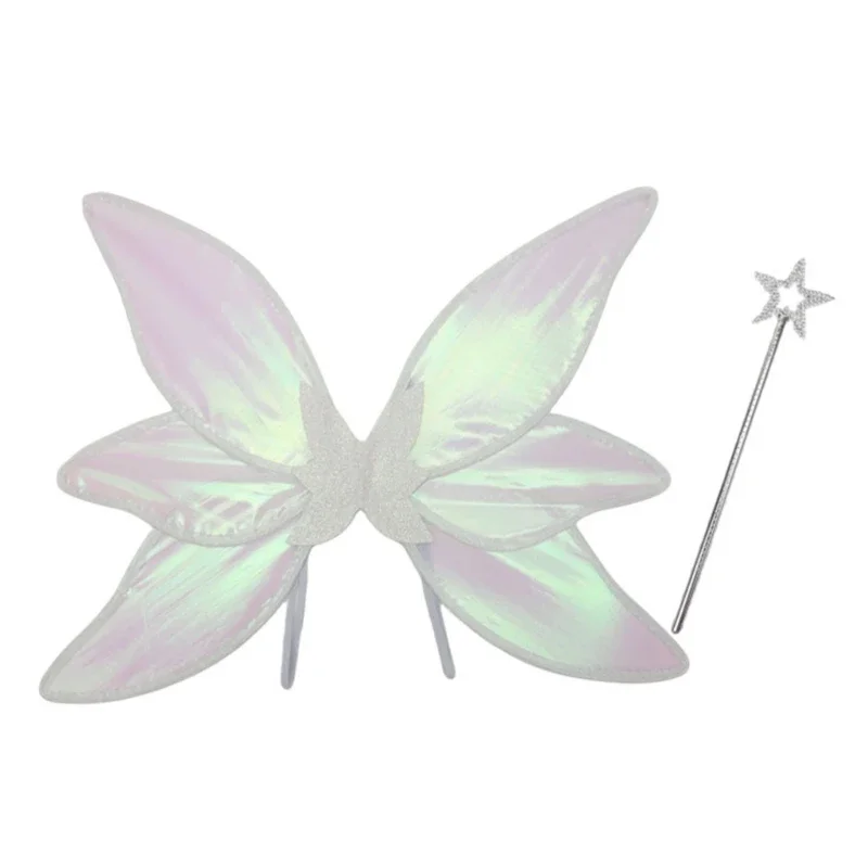 어린 소녀용 나비 요정 날개 지팡이, 멋진 원피스 호의