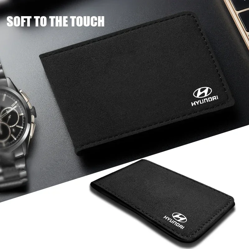 1 قطعة رخصة قيادة السيارة الغطاء الواقي لملحقات هيونداي H-1 I40 I30 I20 I10 IX35 IX25 توكسون جيتز تيراكان أكسنت #3