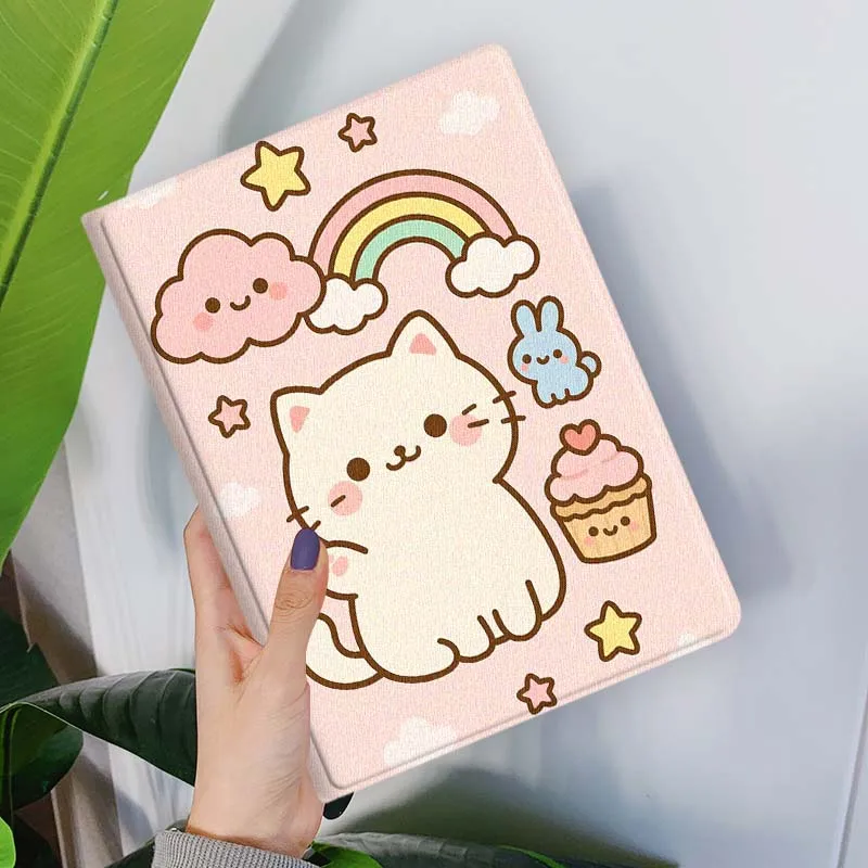 Cute Cartoon Animals Soft For Samsung Galaxy Tab S11 S10 S9 S8 S7 S6 A11 A9 A8 A7 Lite FE Plus Inch Tablet Case