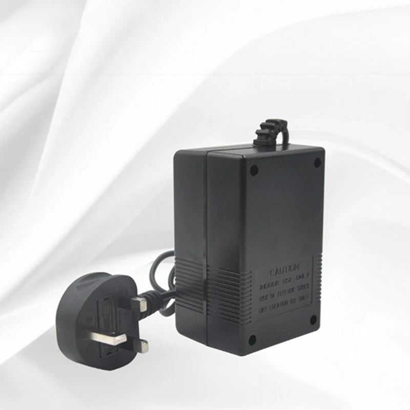 200W 전압 변환기, 220V-110V 변압기, 다운 변압기, 여행용 어댑터, 블랙 영국 플러그