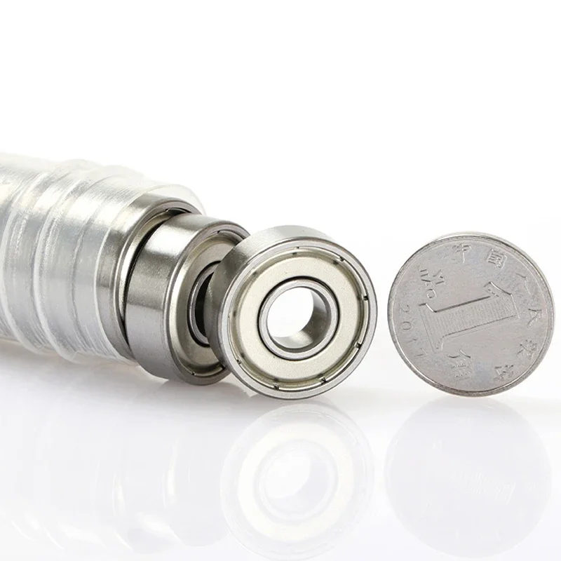 10 قطعة محامل مصغرة 685zz 608z 625ZZ محمل صغير صامت أخدود عميق كرة صغيرة تحمل الكربون الصلب ل سكوتر التزلج #5