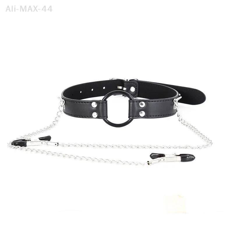 Hoyytu 1Pcs Bdsm Bondage Restraints For Women Men Gay Couples Ball Gag Mouth Plug Toys With Leather Harness For Fetish view 4