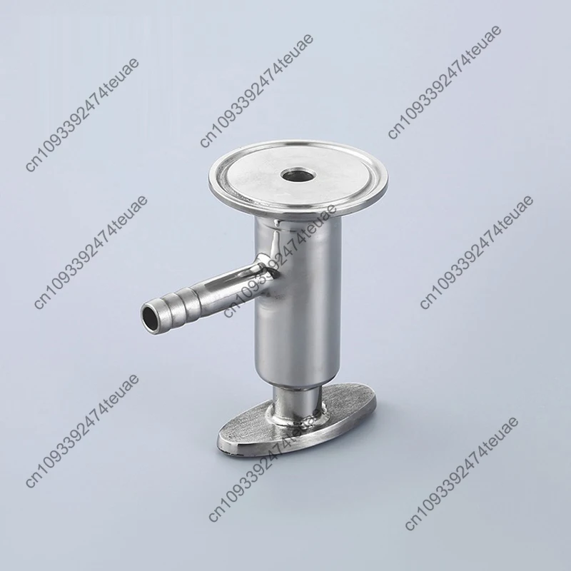 Stainless Steel Male Thread Quick-Install Chuck Connection Angle Valve Barbed Connector Diaphragm Sampling Valve