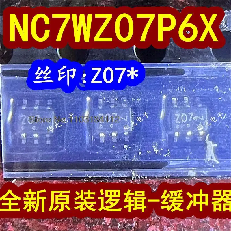 

20PCS/LOT NC7WZ07P6X SC70-6 Z07 SOT363 -