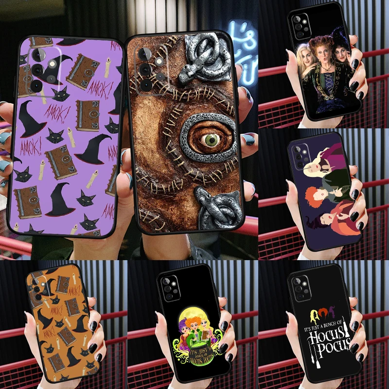 Hocus Pocus etui do Samsung Galaxy A52S A52 A12 A32 A42 A72 A50 A70 A10S A20S A21S A11 A51 A71 pokrywa