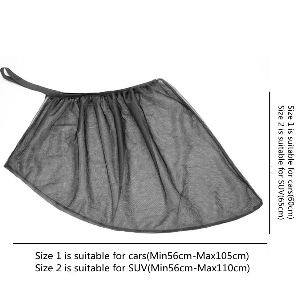 سيارة عالمية ظلة SUV الأشعة فوق البنفسجية حماية مكافحة البعوض نافذة الشاشة تعتيم الجانب الستار حماية نافذة فيلم الملحقات