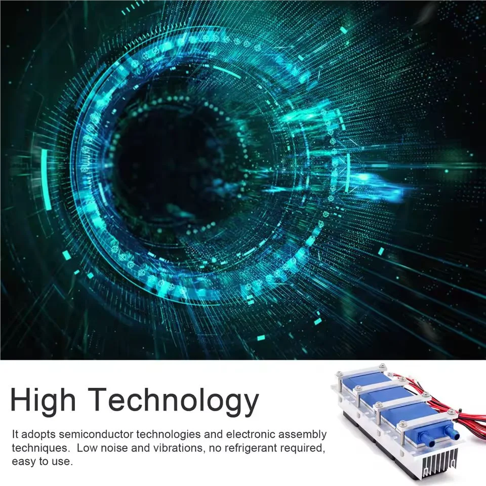 288 واط/144 واط مبرد تبريد بلتيير الحرارية 12VDC 30A نظام تبريد أشباه الموصلات لتقوم بها بنفسك عدة لمروحة تكييف الهواء #4
