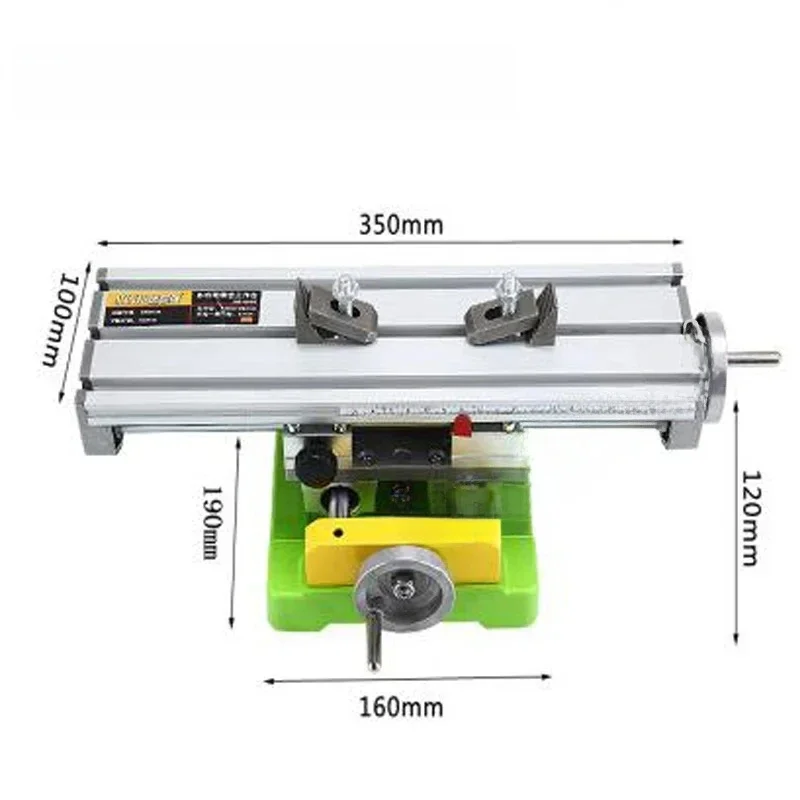 BG6350 Multi-Functional Cross Working Table Mini Slide Table Support for Drilling Bench Stent Tools  Milling Machine