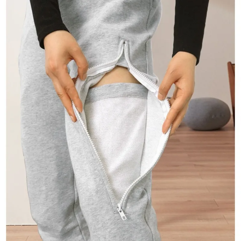 Adult Ostomy Bladder Nephrostomy Pants Incontinence Trousers Catheter Bile Drainage Bag Spring Fall Winter Soft Unisex Daily Use