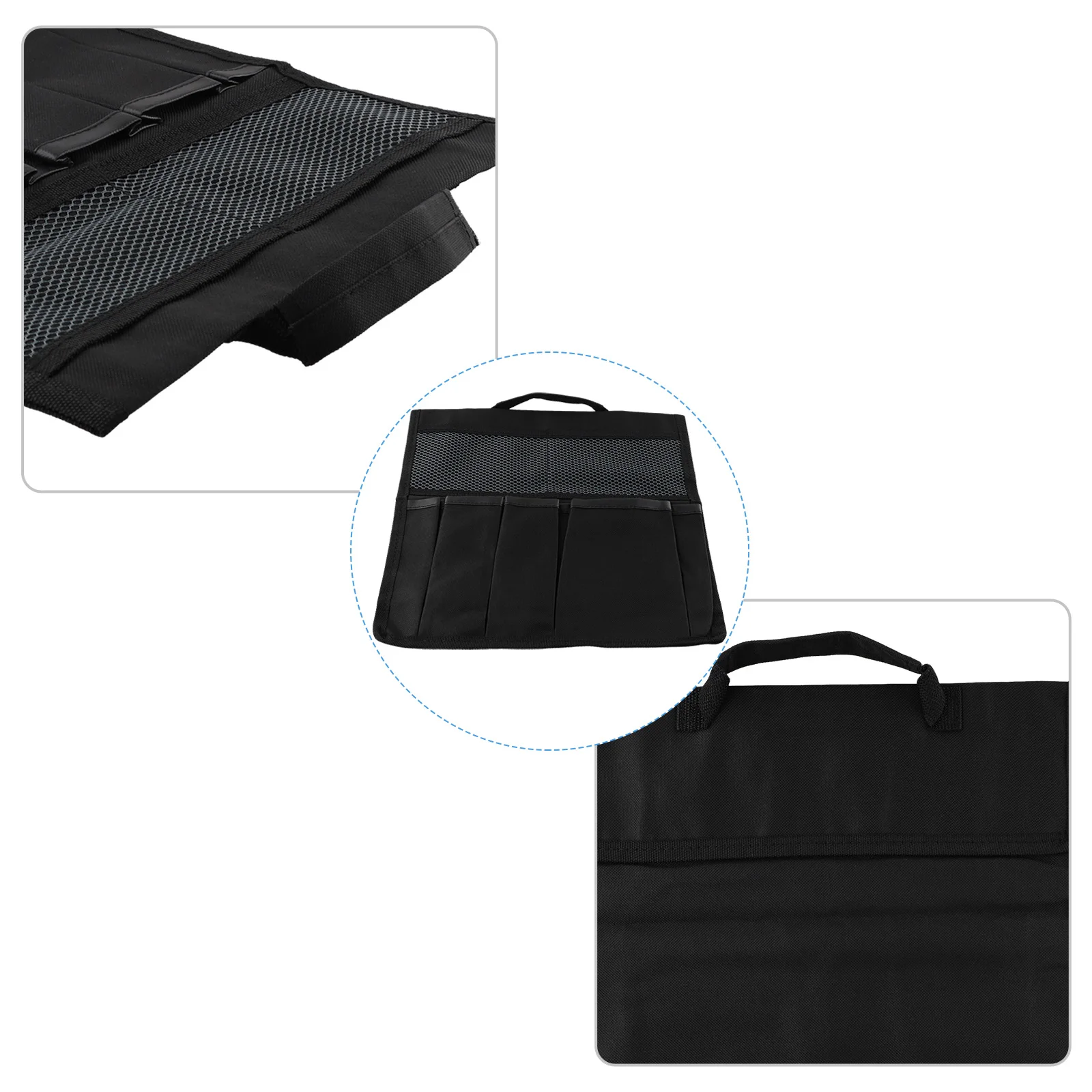 Organize Your Gardening Tools with this For Seat Storage Handbag Oxford Cloth Multiple Pockets Portable Design Green Color