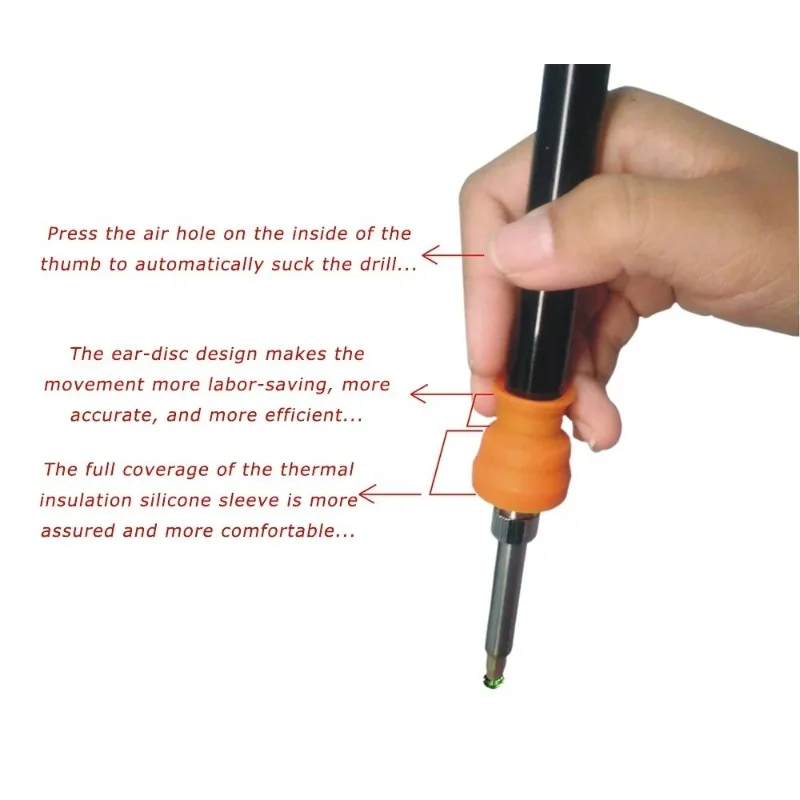 AD-888TOP full-function, high-power, automatic drill suction factory special fast-heat, durable, and efficient hot drill spot