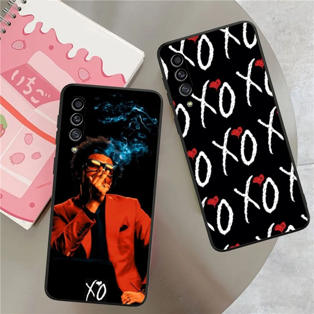 Weekend XO Mobile Cell Phone Case for Samsung Galaxy S23 S22 S21 S10 S9 S8 Plus Ultra Black Soft Phone Cover Funda