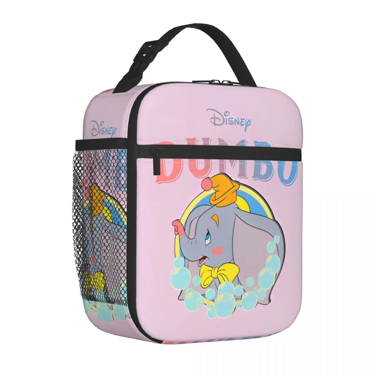 لطيف الكرتون دامبو معزول أكياس الغداء حقيبة للحفاظ على البرودة   حاوية الغداء الخيال الدراما مانعة للتسرب صندوق الغداء نزهة المدرسة