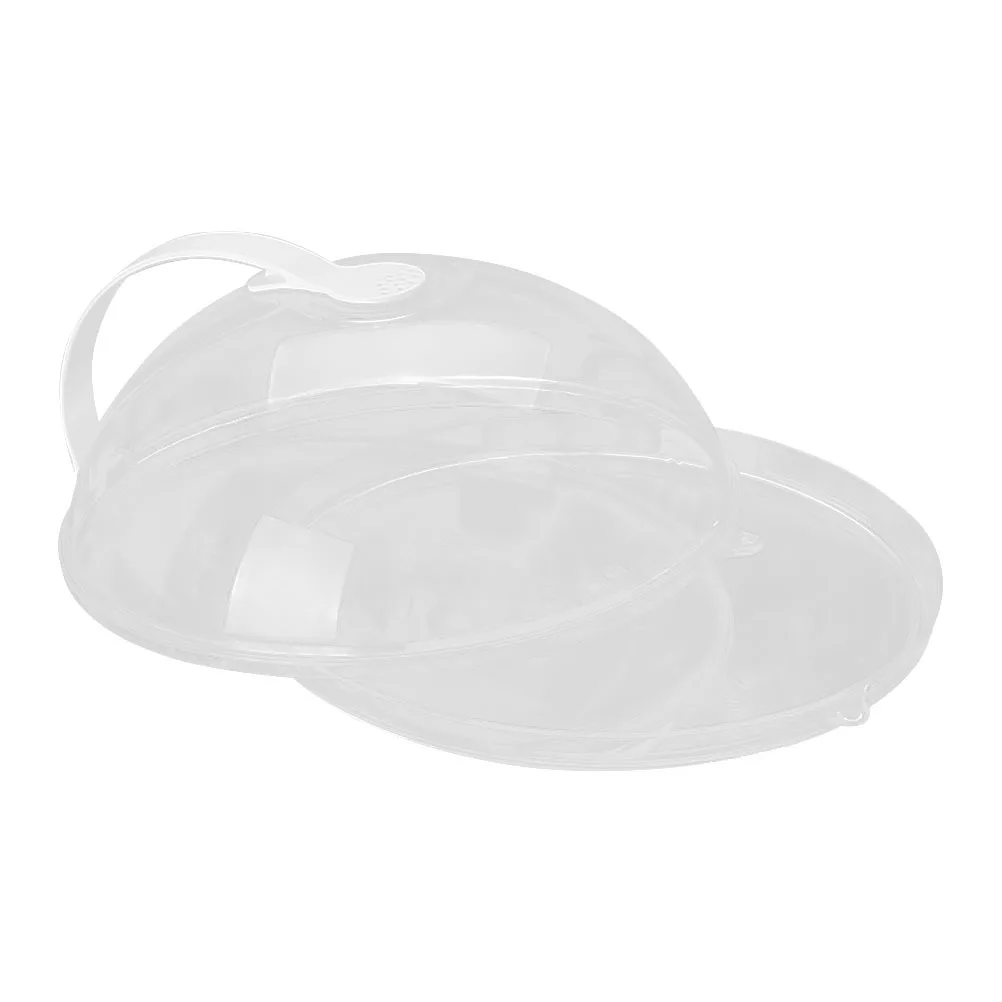 

1 Set Anti-Spatter Microwave Oven Cover Pc Material Kitchen Heating Lid Food Preservation Splash Proof Cover For Oil Splatter