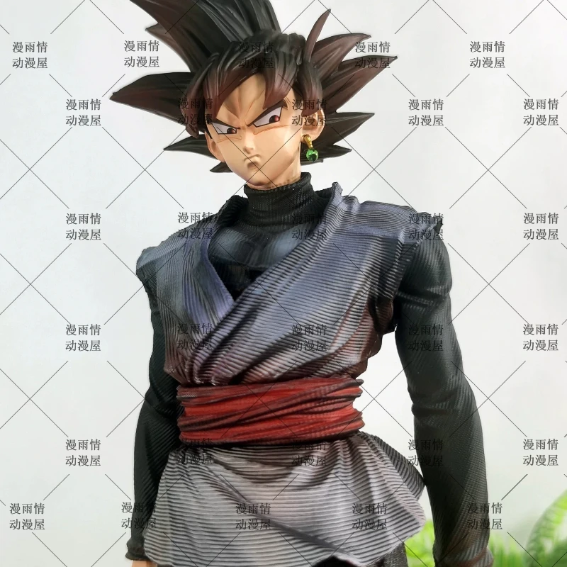 Jt  Goku Black Action Figure Dragon Ball Anime Ornament Desktop Display Pc Case Decoration Collectible Toy Gift view 2