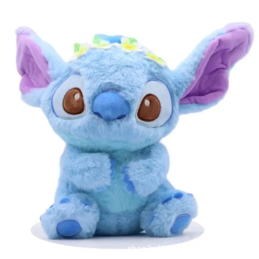 22cm Kawaii Disney Stitch Plush Toys Cartoon Anime Angel Soft Stuffed Doll Home Decor Plushie Toy Girl Birthday Gift