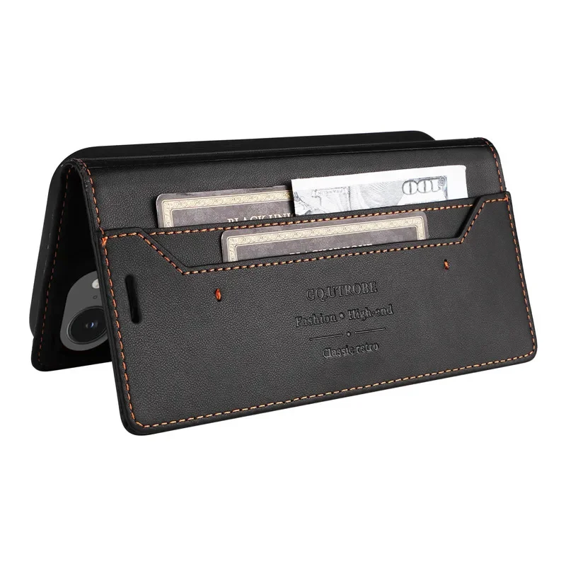 محفظة مغناطيسية مضادة للسرقة حافظة جلدية لهاتف Xiaomi Redmi Note 15 Pro Plus Redmi15 5G 15C 4G حامل بطاقة الهاتف كتاب غطاء الوجه #4