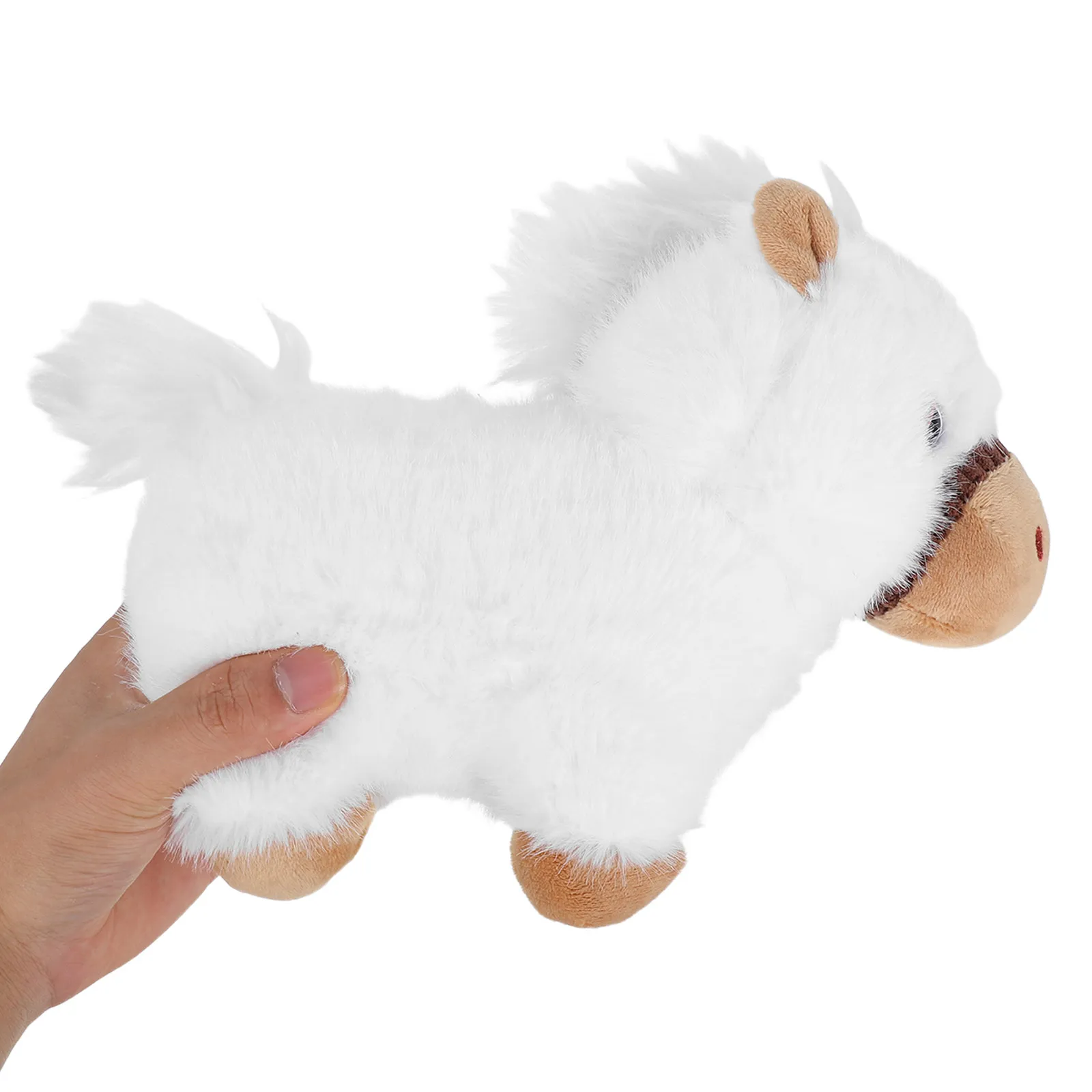 

2026 Year of The Horse Mascot 25Cm Realistic Miniature Horse Soft Stuffed Animal for Kids Adults Birthday Gift Home Office Decor