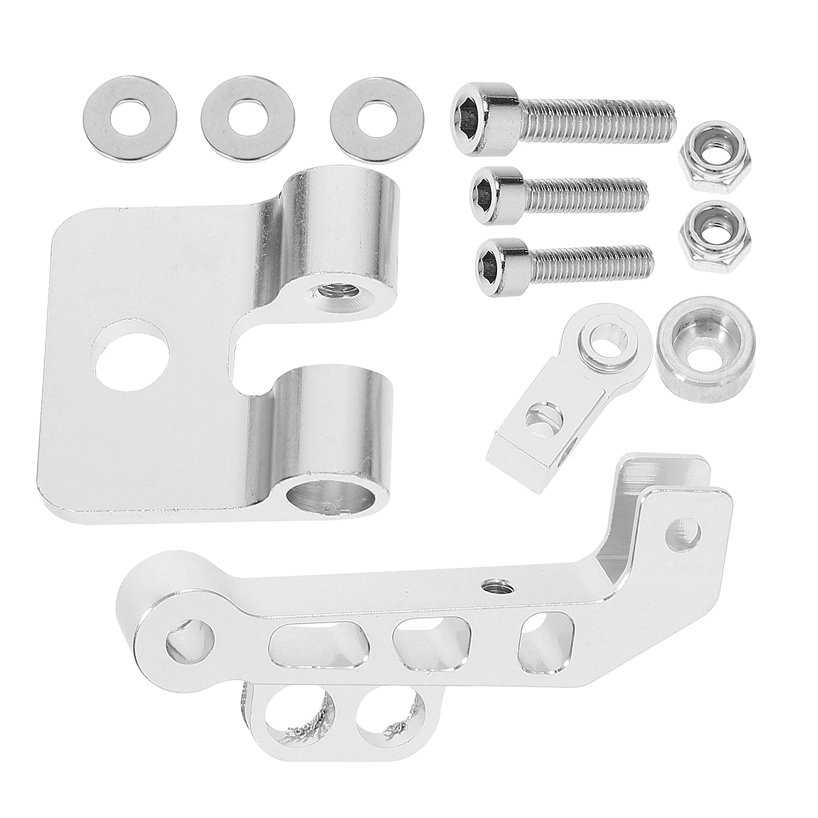 1 ensemble de supports de montage noirs, légers, faciles à installer, multi-angle pour quadrirotor Rc