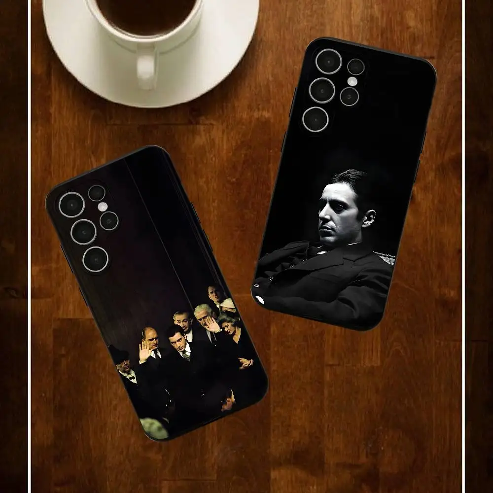 

TV P-Pacino G-Godfather Phone Case For Samsung S24 25 23 22 21 20 Plus Ultra 5G Lite Shockproof Cover