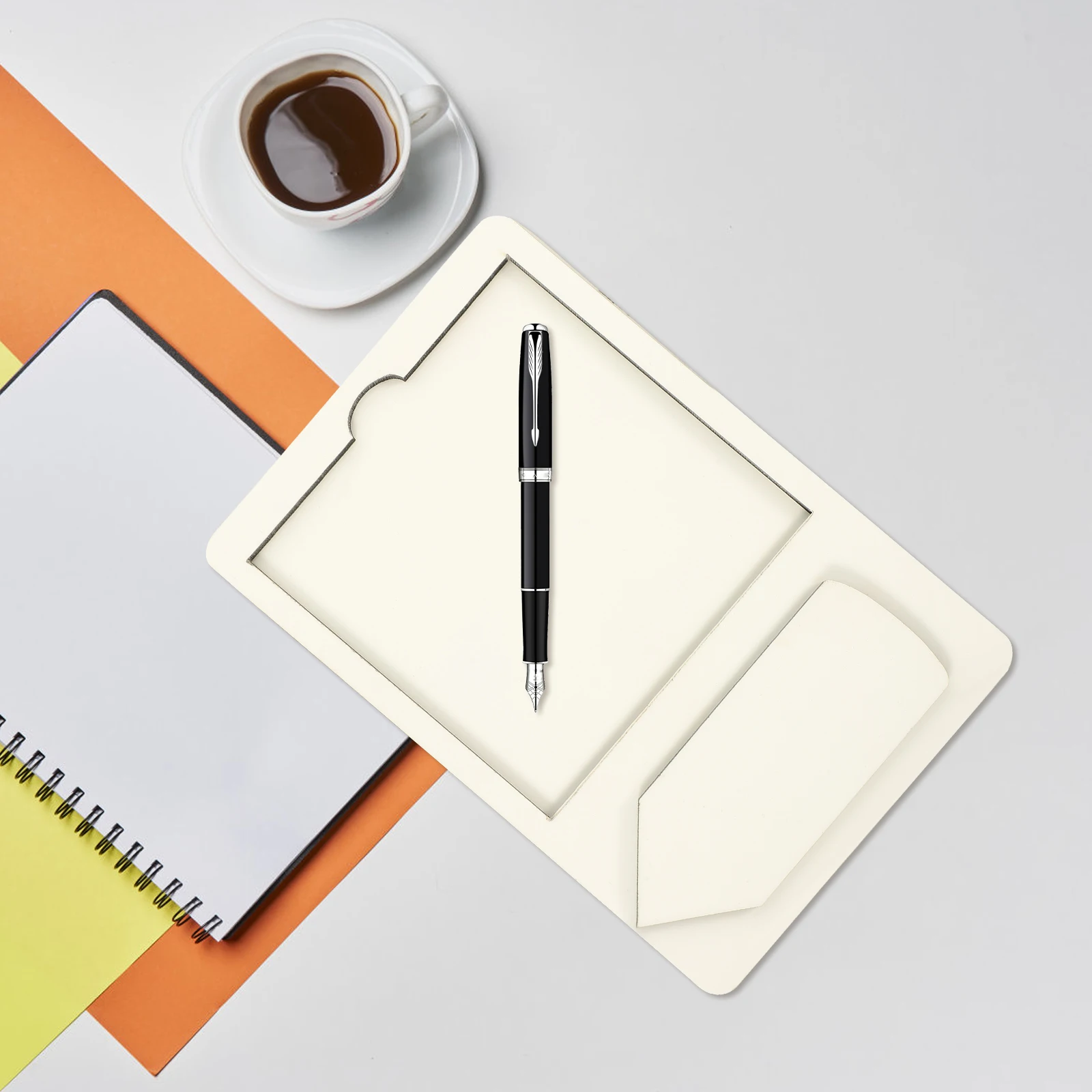

Pencil Shape Sticky Memo Pads Holder Sublimation Blanks Product DIY Crafts Ornament Office Desk Accessories Home School