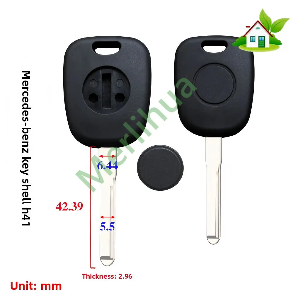 

For Mercedes-Benz: Metal Key, Key Shell HU41, Remote Key, Remote Key Shell