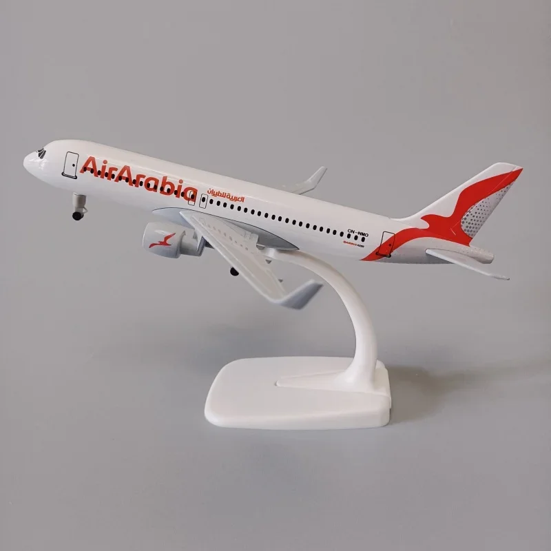 19cm Air Arabia Airlines Airbus 320 A320 Airways Alloy Metal Airplane Model Diecast Air Plane Model & Wheels Aircraft Aeroplane