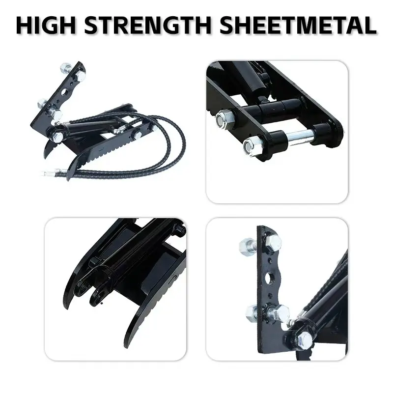 مرفق حفارة صغيرة ظرف الإبهام الهيدروليكي، ملحق ظرف الإبهام للحفارة الصغيرة مناسب للحفارة الصغيرة 1-3 طن #6