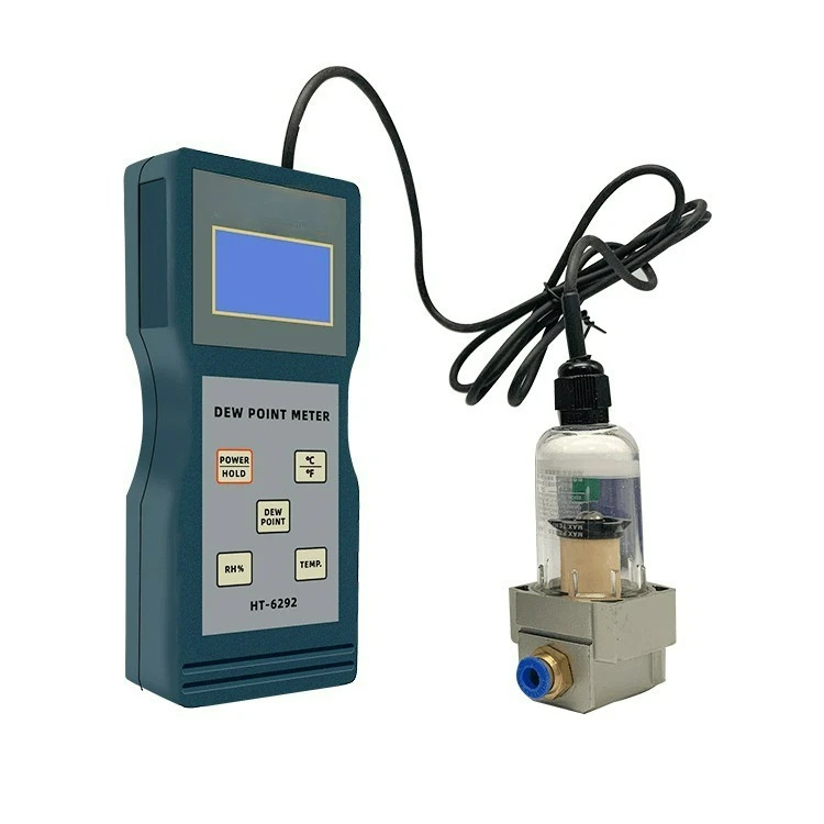 

HT-6292 Dew Point Meter/Compressed Air/Gas Dew Point Tester, Intelligent Handheld Thermohygrometer