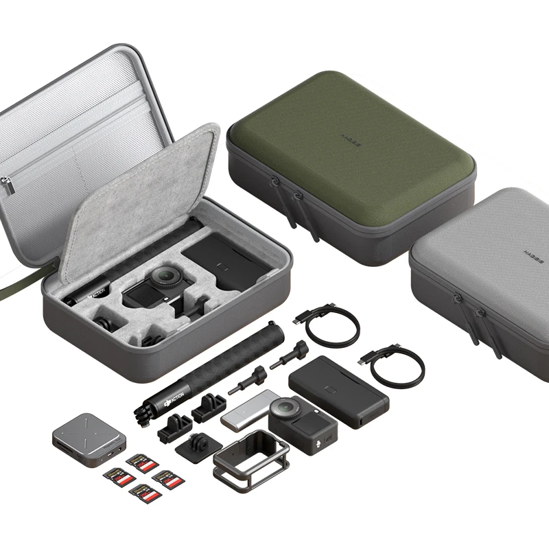 Torba transportowa Hagibis do kamery sportowej DJI Osmo Action 5 Pro/6/4/3, przenośna torba podróżna do przechowywania akcesoriów do zestawów Adventure Combo — zdjęcie produktu 7